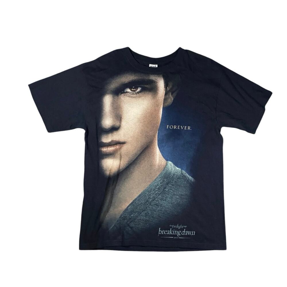 Y2K Twilight Breaking Dawn Jacob Black T-shirt - L